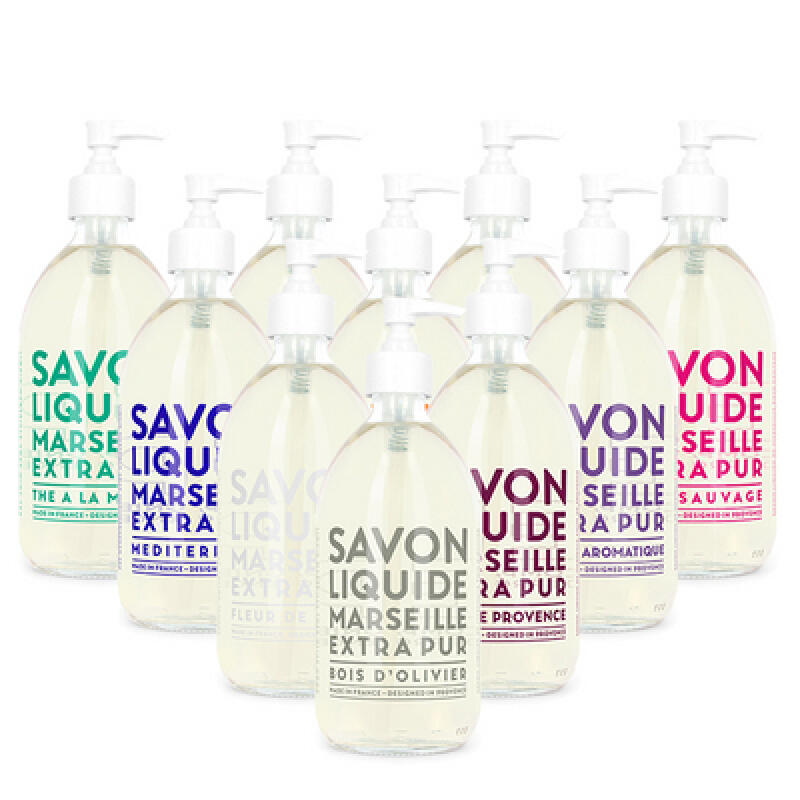 Extra Pure Liquid Soap 500ml (10 scents) Mint tea