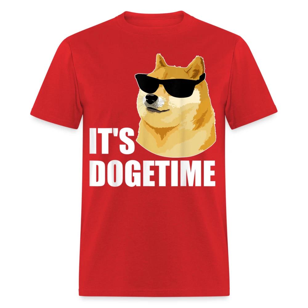 Футболка Dogecoin Its dogetime смешная футболка Doge Coin Крипто Биткоин Футболка S-6XL XL