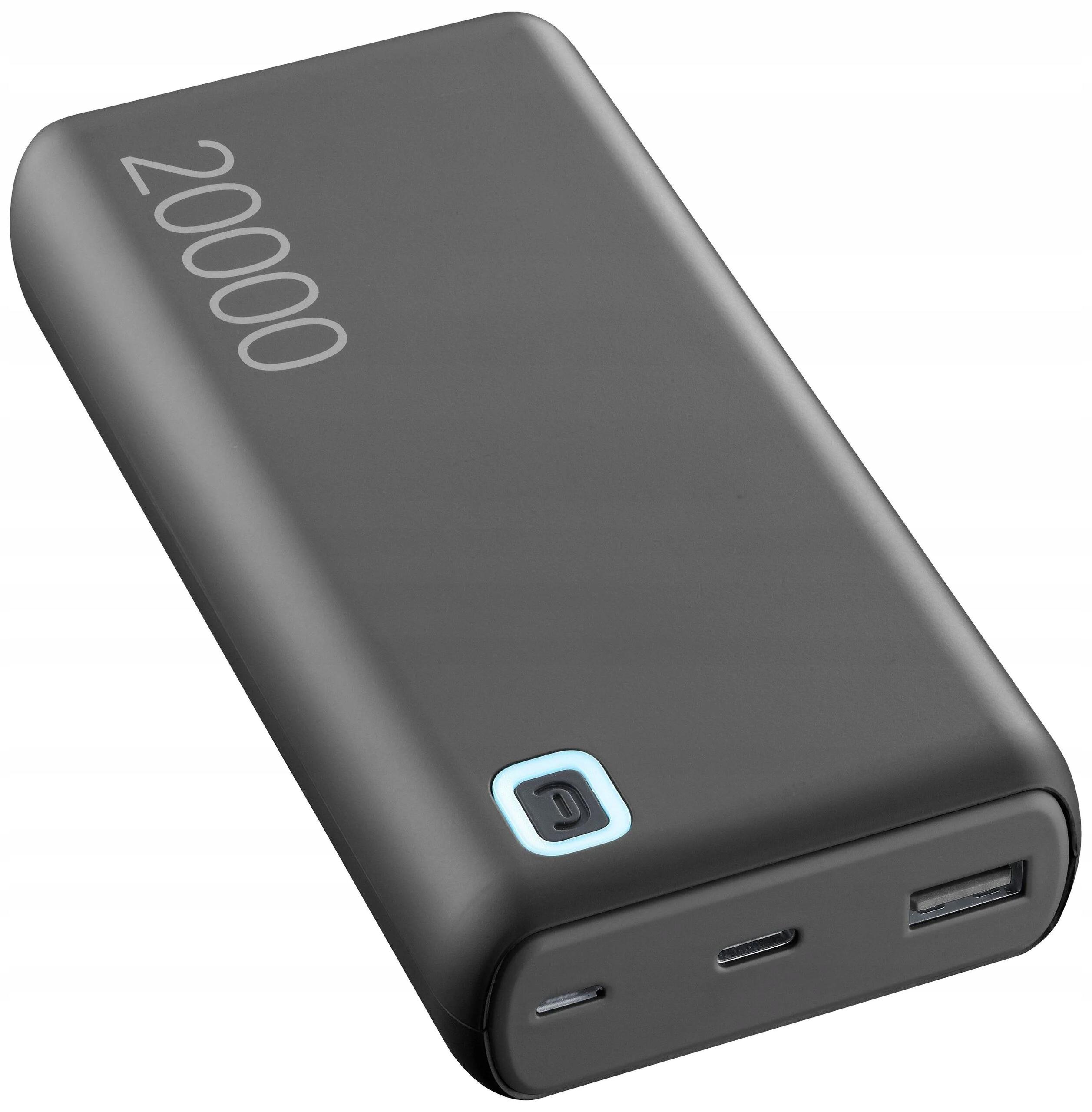 Powerbank Cellularline 20000 Mah Gri 1 Buc
