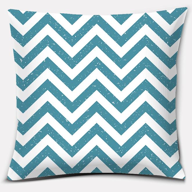 Blue and Green Fresh Decoration Series Pillow Gift Home Office Decoration Pillow Bedroom Sofa Car Cushion Cover