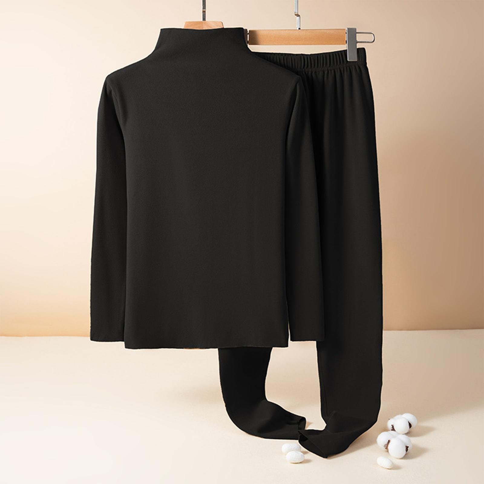 

Женский повседневный и удобный комплект с длинными рукавами, однотонный, с толстым вельветом для сна и теплыми брюками, большого размера L