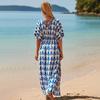 Loose-Fit Cotton Holiday Robe: Sun Protection Beach Jacket and Bikini Cover-Up