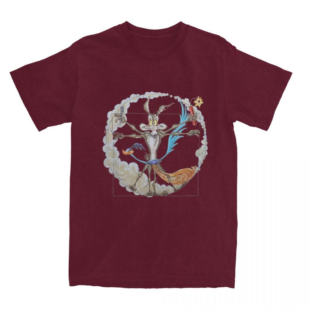 Roadrunner And El Coyote 13 T Shirt Men Women 100 Cotton Funny TShirt Round Collar Tees Short Sleeve Clothes Graphic Printed