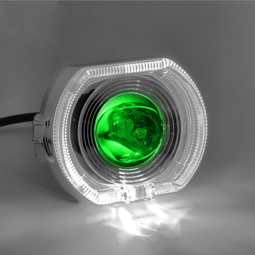 

45 Вт Светодиодная фара Мотоциклетная фара Длительный срок службы 50 000 часов White + Green