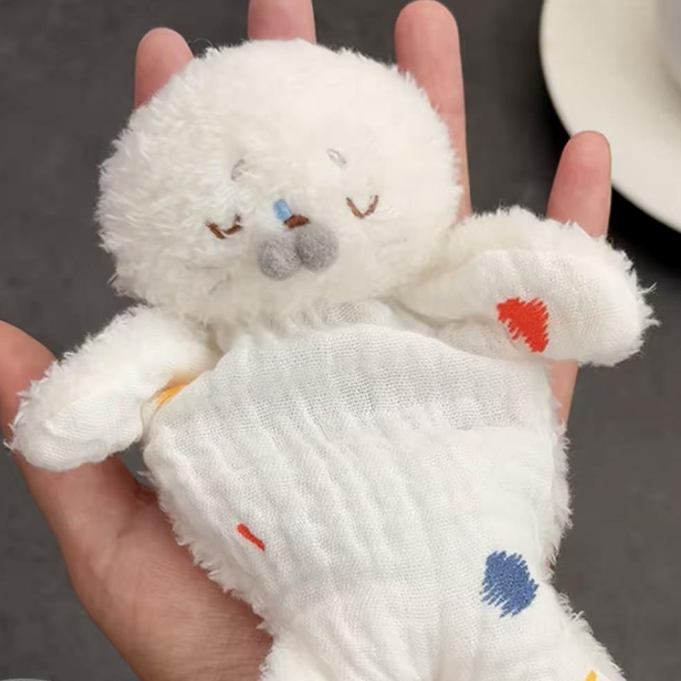 Stress Relief Plush Toy Cute Cartoon Healing Soothing Seal Bean Bag With Hanging Rope Funny Sensory Toy Birthday Gifts For Girls