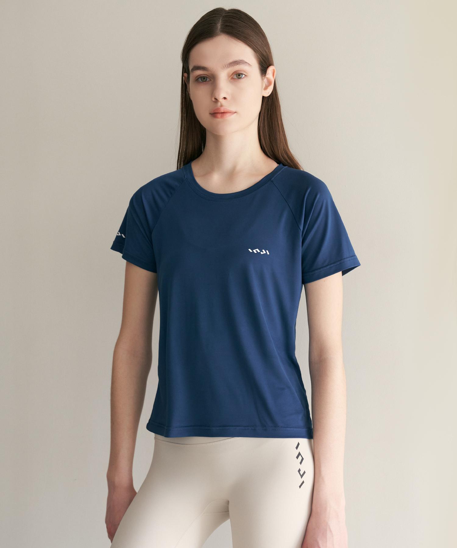 Ingi Active Soft Tech Tee Navy Navy/S