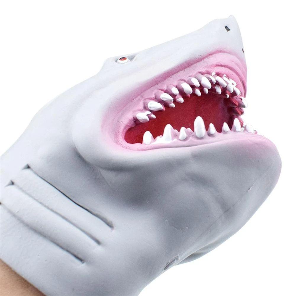 Toys Role Playing Toy Hand Toy Shark Hand Puppet Animal Head Gloves Fingers Puppets Shark Dinosaur