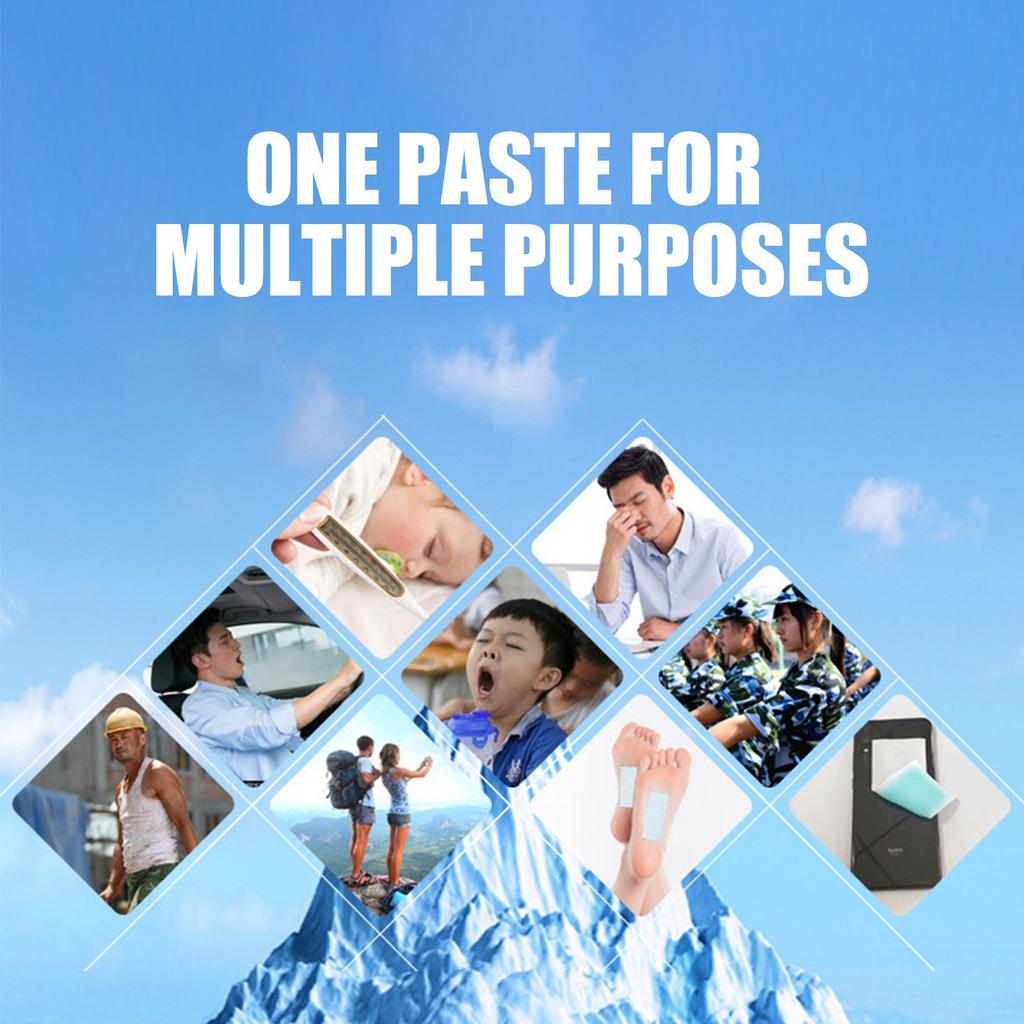 Refreshing And Refreshing Patch Refreshing Hydrogel Cartoon Ice Patch Fast Patch.