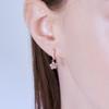 ELLE Jewelry 14K GF Blossom Cubic One-Touch Earrings ELGPEE426