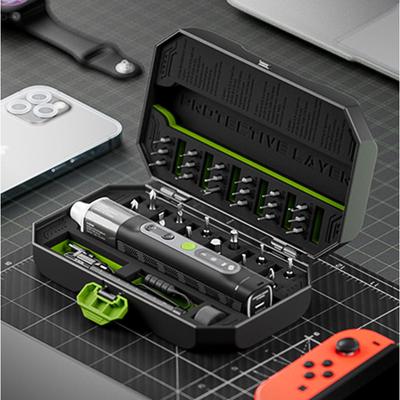 Cross-border New JAKEMY Hand Self Integrated with Torque Multi-function Electric Screwdriver Set JM-8196 Electric Batch