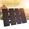 13W 5V Foldable Solar Panel Portable Solar Power Monocrystalline Silicone Solar     High Efficiency Solar Module with Dual USB Output