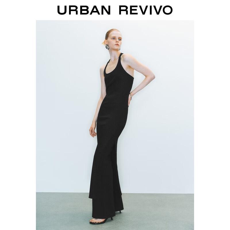 

UR 2025 Autumn Slim U-Neck Sleeveless Dress M