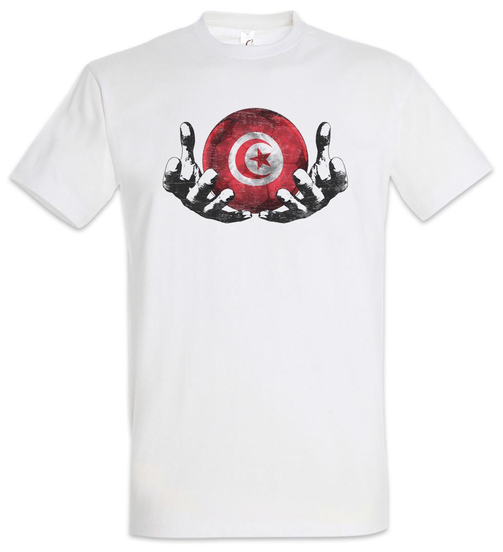 Tunisia Football Magic Ball T-Shirt tunisian Soccer Flag World Championship S