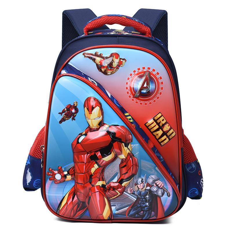 Cute 3d Cartoon Nylon Backpack For Boys And Girls With Ergonomic Design For School