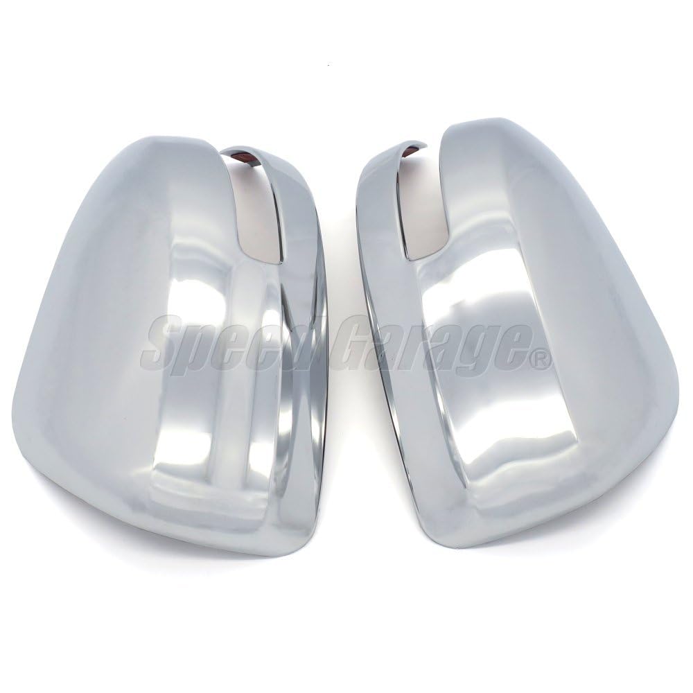 Speed Garage Door Side Mirror Cover Garnish Chrome for Mitsubishi Delica Mini ek Cross Custom Parts - Dress-up