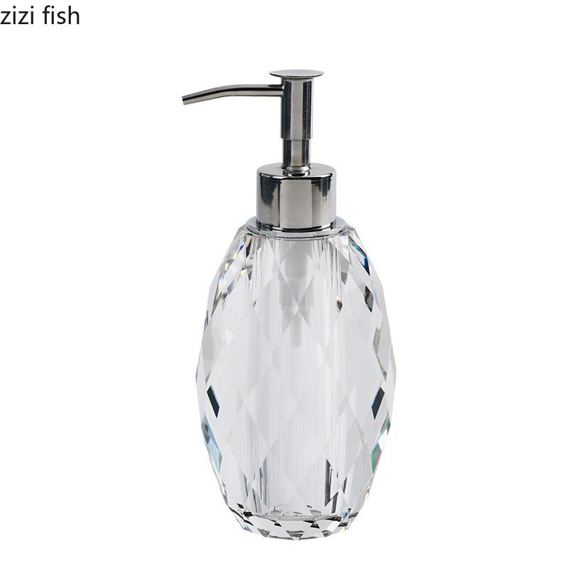 Sticlă de cristal pentru loțiune, sticlă de îmbuteliere, sticle de dezinfectant pentru baie, sticle de șampon și gel de duș, dozator de săpun