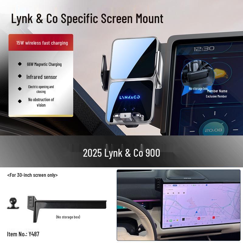 2026 Lynk & Co 03+08 06 07 09 Car Phone Holder Z10 Accessories.