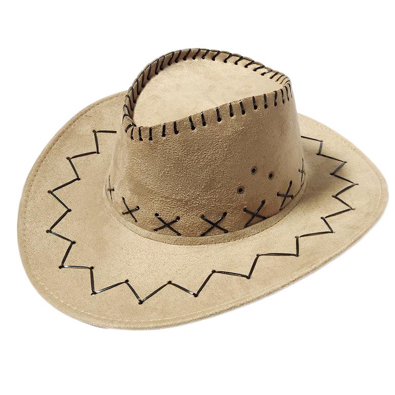 Men's and Women's Wide Brim Denim Western Sun Hat