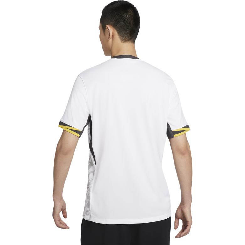 Nike Soccer Jersey 2024/25 Season, China Team, Away, Fan Edition Men's White/Medium Gray/Medium Gray FJ4279-100