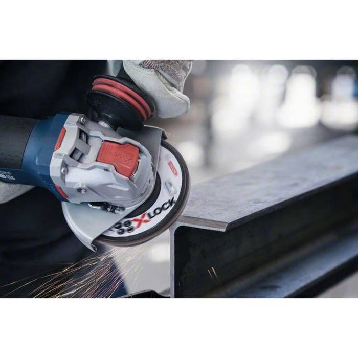 Plateau à lamelles - BOSCH - X-LOCK X571 - Concrétion zirconium - Alésage 22,23 mm - Métal