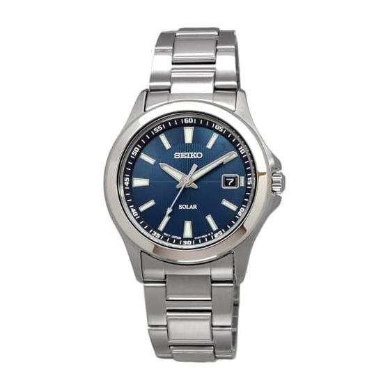 [Seiko] SEIKO Solar Quartz Watch SBPN071 Silver Blue Men's [Domestic Genuine Product]