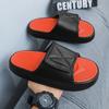 Men's Fashion Casual One-word Drag Summer Home Outdoor Beach Non-slip Slippers