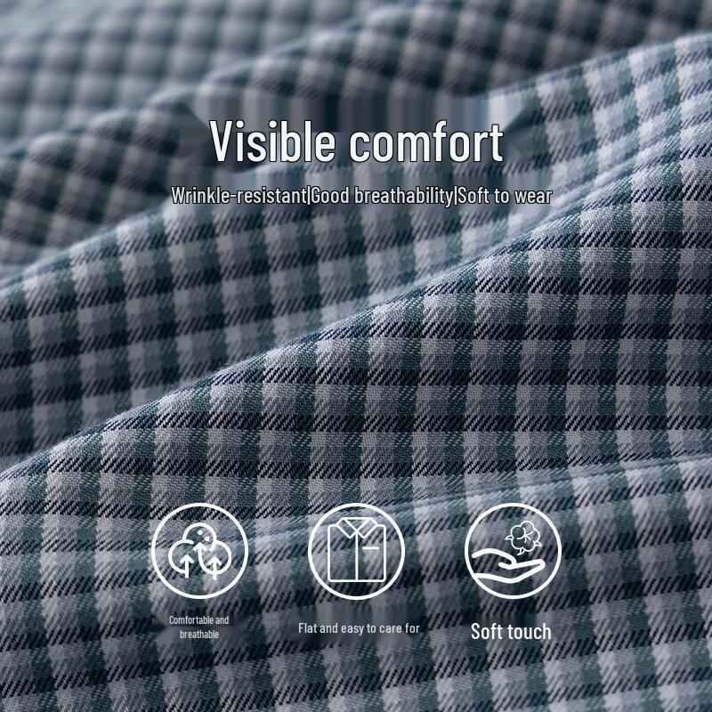 U.S. POLO ASSN. Men's Plaid Long-Sleeve Shirt
