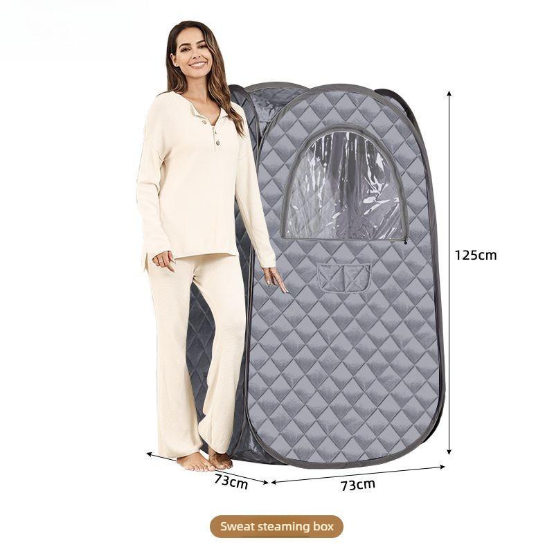 Foldable Full Size Steam Sauna Personal Sauna Tent Household Relaxation & Spa Sweating Sauna Kit Portable Steam Sauna Set