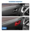  ABS Interior Door Handle Decoration Protective Cover Sticker Fit For Dodge Charger For 300C 2011 Up Exterior Accessories