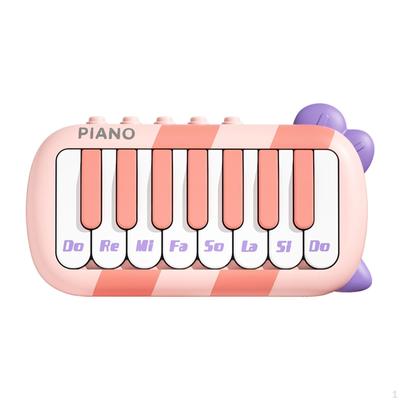Baby Piano Toy Musical Early Development Preschool Pocket Light Up