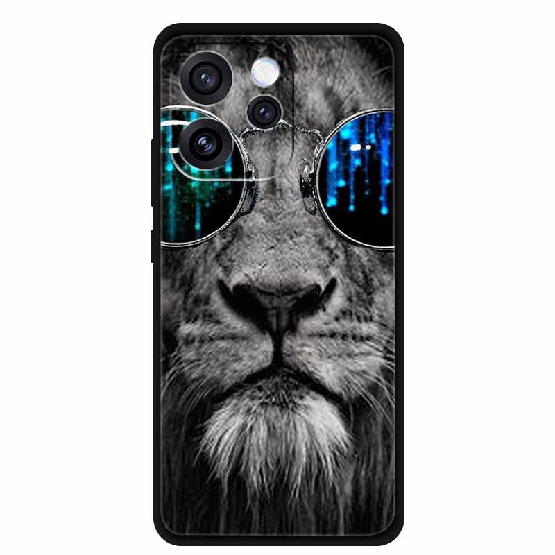Phone Case for Oppo Reno15 Soft TPU Silicone Cover for OPPO PLW110 6.32" Black Case For Oppo Reno 15 5G Fashion Cool Coque Shell