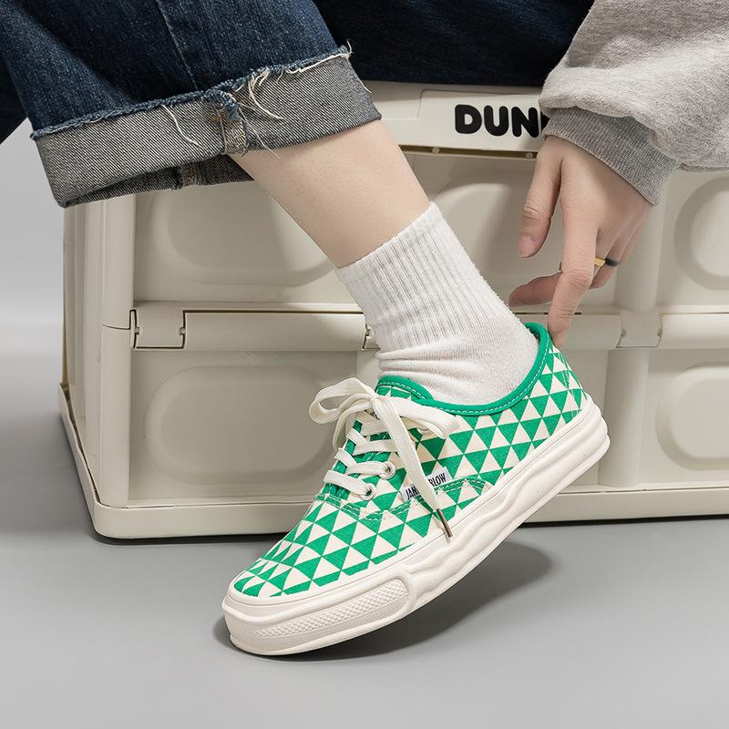 Low-Top Canvas Shoes Women'S Spring And Summer New Women'S Shoes Thin Breathable Single Shoes Versatile Casual Niche Board Shoes