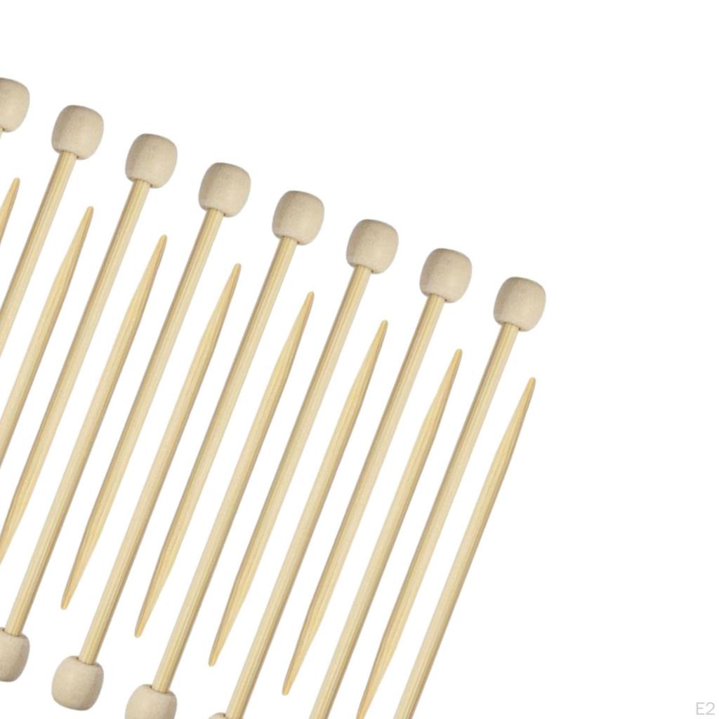 Bamboo Knitting Tools Set 7cm for Weaving Dolls Clothes DIY Knitters Supplies
