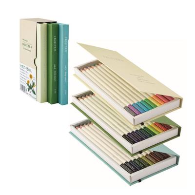 Tombow Colored Pencils, 30 Colors (Book Type), Color Dictionary, Volume 1 (30 Natural Colors) CI-RTA