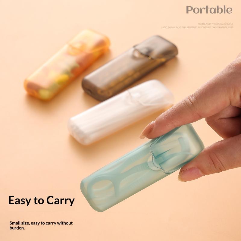 5Pcs/Set Mini Toothpick Storage Boxes Toothpick Holder With Lid Home Kitchen Restaurant Portable Small Toothpick Case