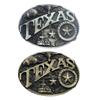 Cowboy Relief Belt Buckle Metal Oval Shape Belt Buckle for DIY Replacements