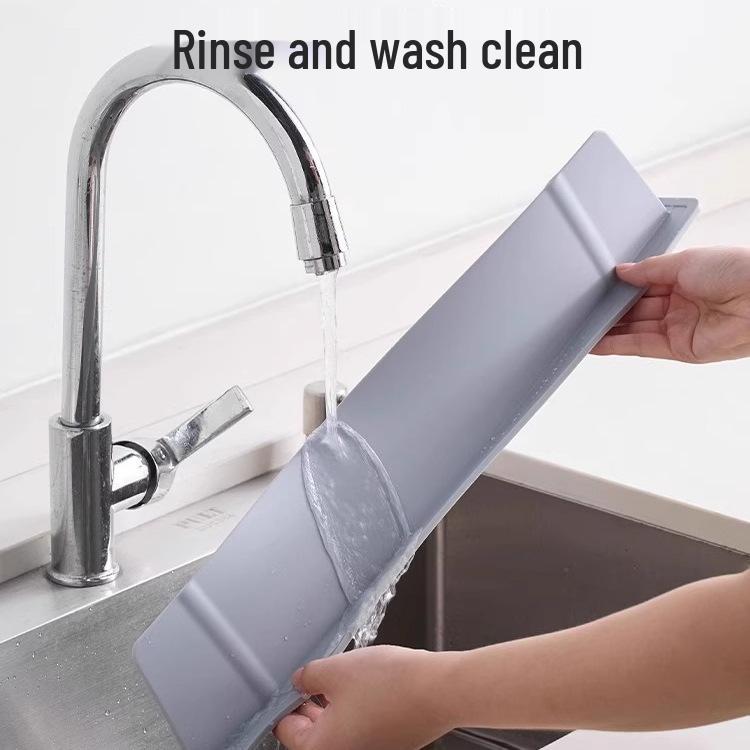 Silikon Mutfak Lavabosu Sıçrama Koruması: Geliştirilmiş Su Yalıtımı İçin Artırılmış Yükseklik ve Kalınlık