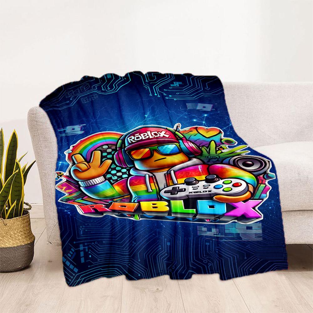 Roblox 338 Blanket Soft & Cozy Great for Chair Office Chair Office Four Seasons Multipurpose Modern Gifts For Family Or Friends