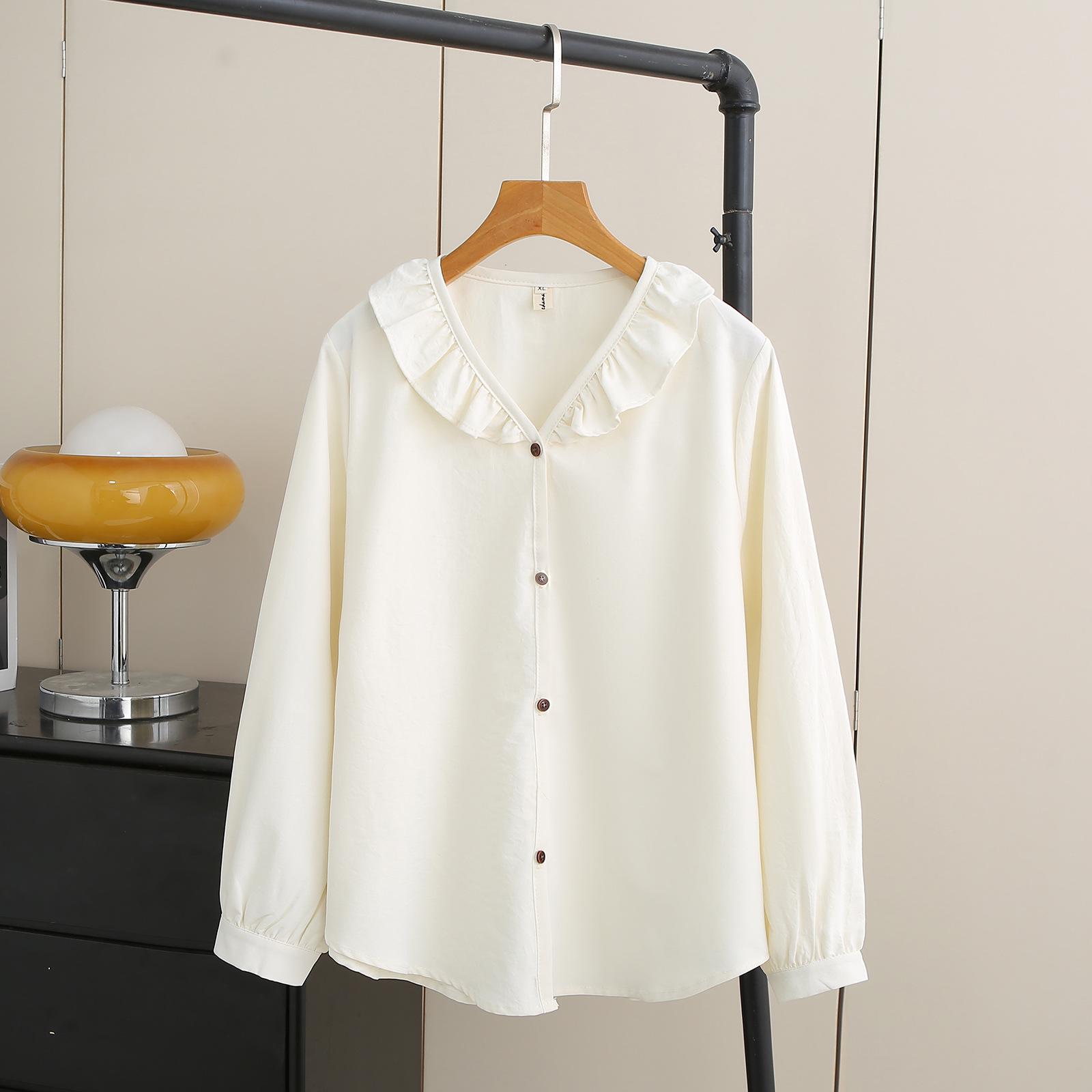 Spring 2026 Plus Size Women s Lace Cardigan Long Sleeve Top - Simple and Elegant 4XL