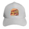 De Burger Baseball Cap Fashionable Anime Mountaineering Tactical Cap Hats Women Unisexs