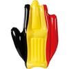 Main gonflable - onetools - belgique - 50 cm - pvc - noir/jaune/rouge