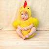 Children's Photography Clothing - Chicken Theme Props Outfit Creative Artwear for Baby 100 Days Old Studio Art Photo Shoots