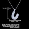 New Style Necklace Featuring Trendy Letter Design In Bold Font, with A Luxurious and Exclusive Look, Suitable for Sophisticated Accessories.
