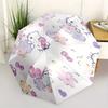 Hello Kitty,Flowers Automatic Umbrella-Foldable, Durable 8-Bone Design, Compact and Stylish, Great for Camping, Halloween, Christmas, Mother