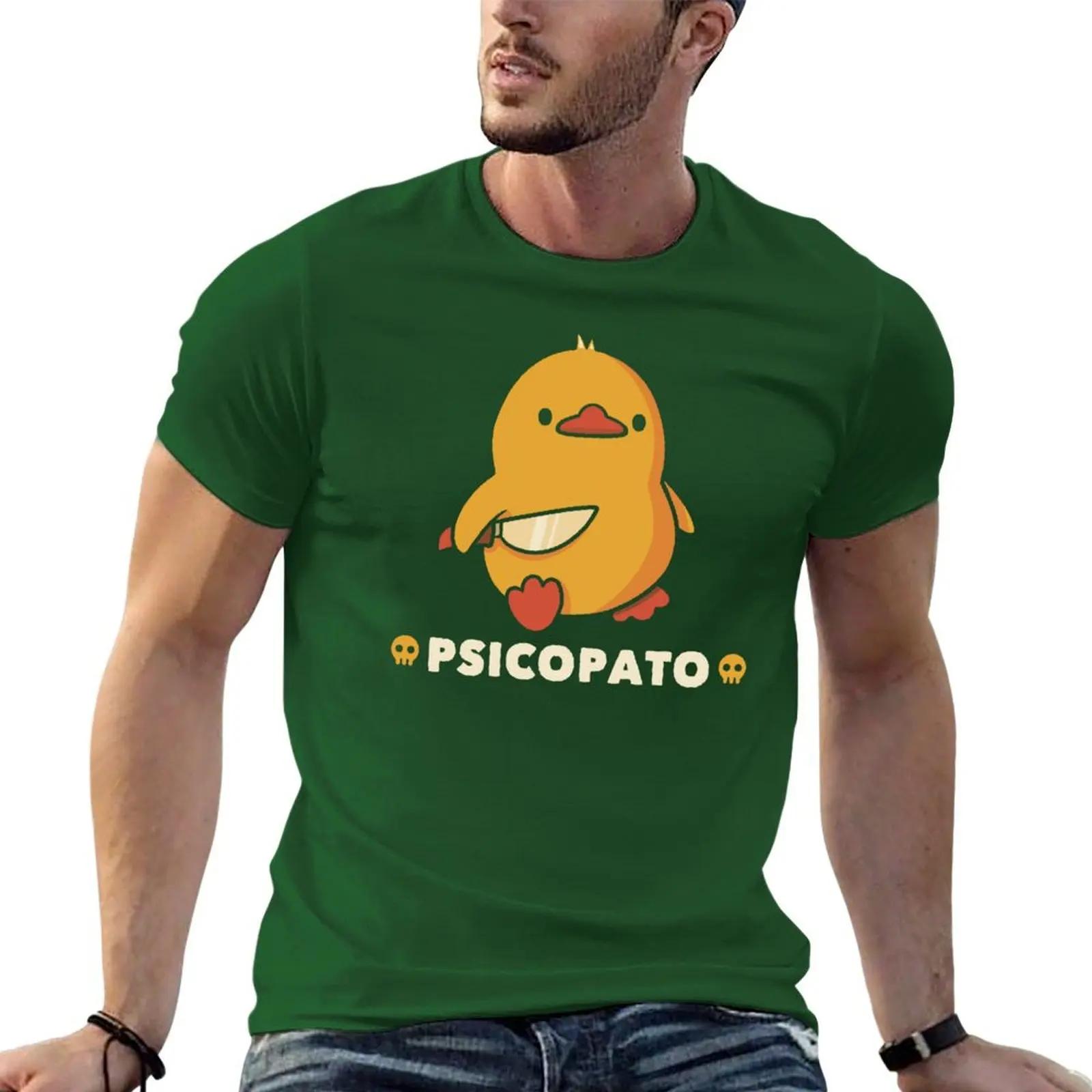 

Psicopato Funny Duck by Tobe Fonseca T-Shirt anime tshirt oversizeds custom t shirt clothes for men 4XL