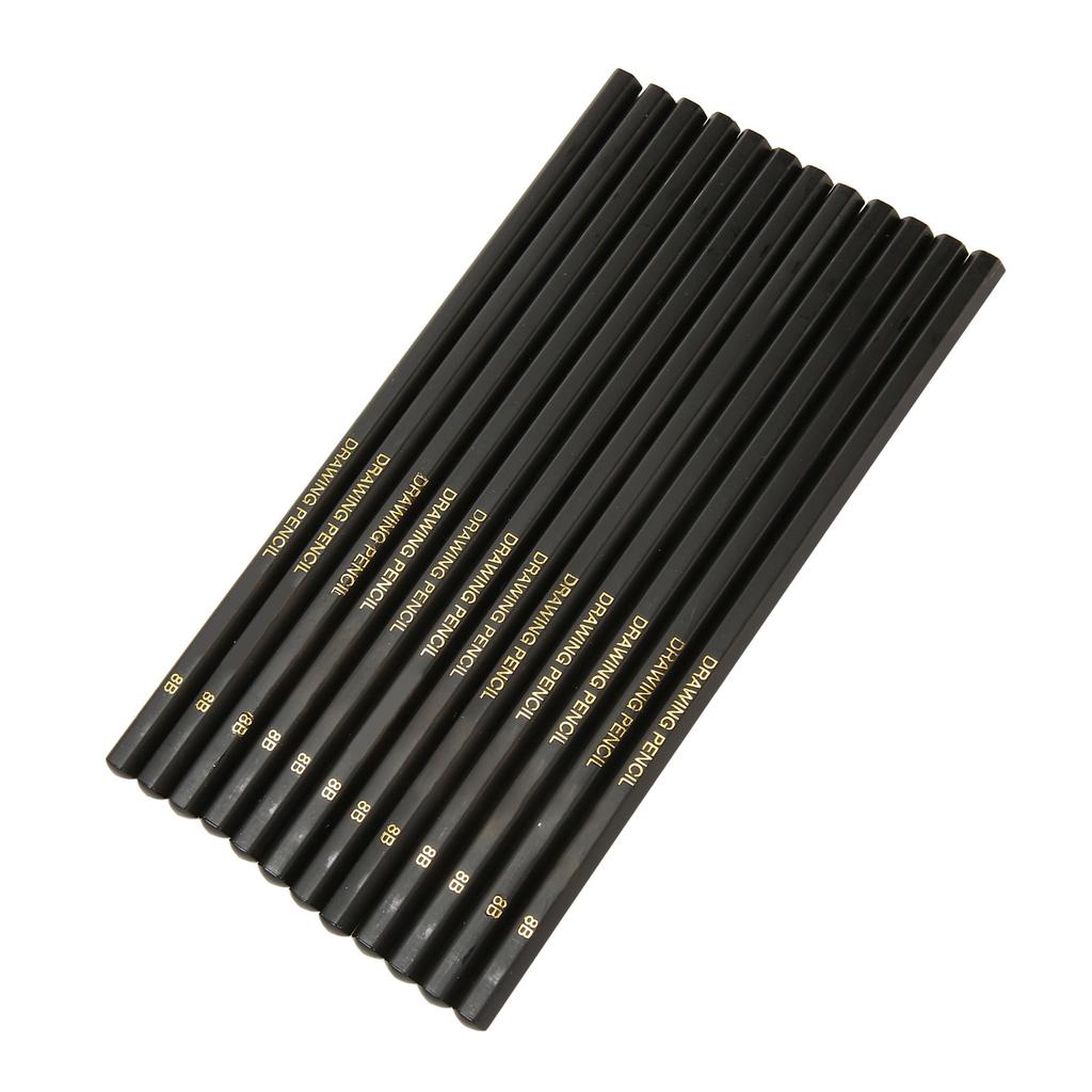 24Pcs Sketch Pencils Graphite Hexagonal Barrel Break Resistant Multi Purpose Drawing Pencils for Student Beginner Artist