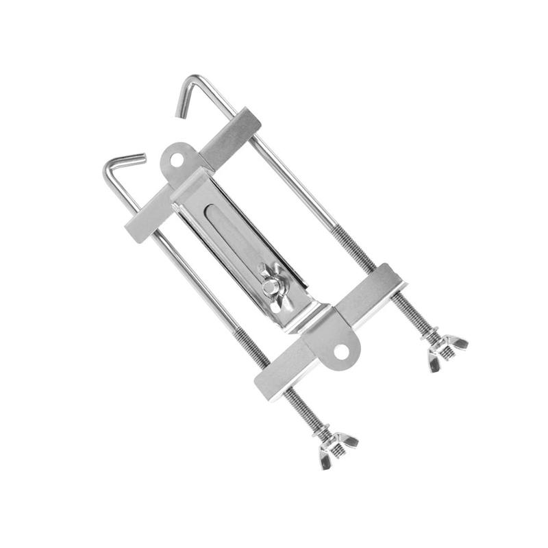 Stainless Steel Battery Hold Down Kit Adjustable Car Battery Holder Crossbar Bracket for Automotive SUV Truck