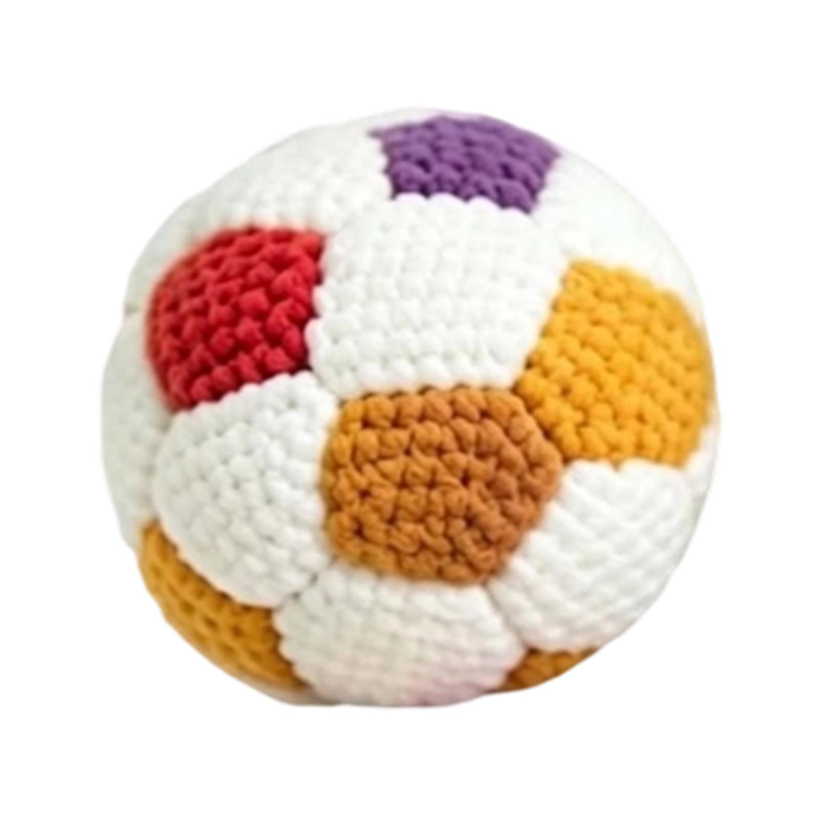 

Handwoven Crochet Foot Bag Adult Outdoor Fun Foot Sack Durable Soft Material Lightweight Portable Design for Recreational Activities One Size