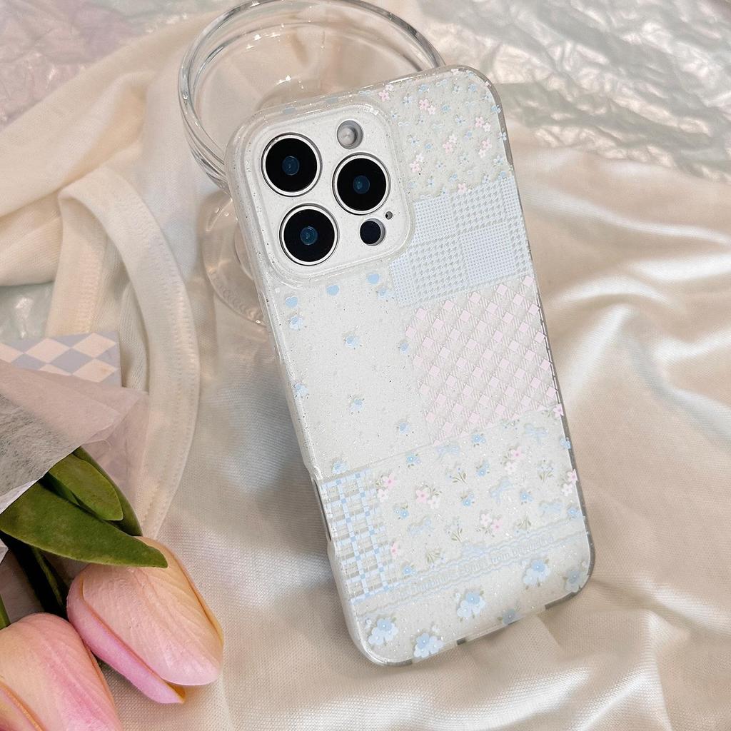 Creative Crushed Flower Case for iPhone 17 iPhone 17 Pro Max