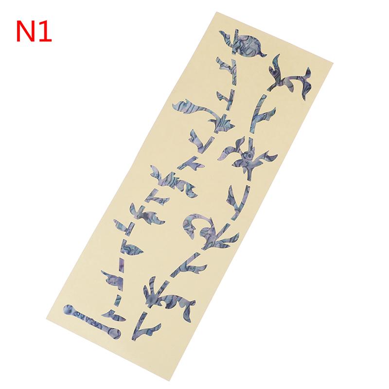 

Электрическая акустическая гитара Бас Наклейки Инкрустация Наклейка Маркер ладов Наклейка лада as the picture